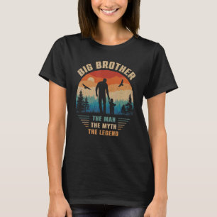 T-shirt Big Brother The Man The Myth The Legend Men Sunset