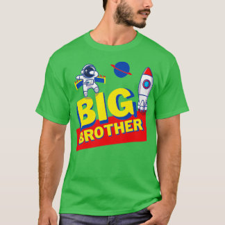 T-shirt Big Brother Toddler Outfit Birthday Gift For Astro
