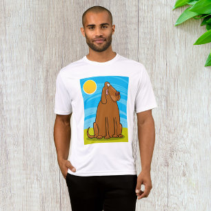 T-shirt Big Brown Dog Mens Actif