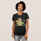 T-shirt Big Cartoon Alley Cats (Devant entier)