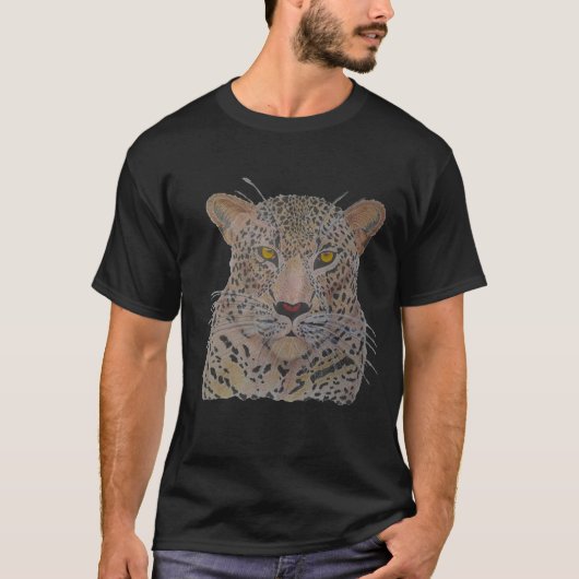 T-shirt Big Cat Leopard (Devant)