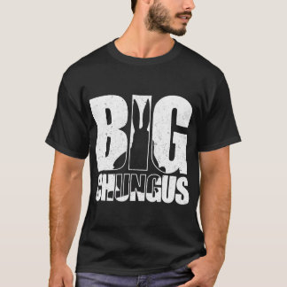 T-shirt Big Chungus Mème Retro Vintage Vidéo Détressé Ga