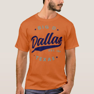 T-shirt Big D Dallas Texas