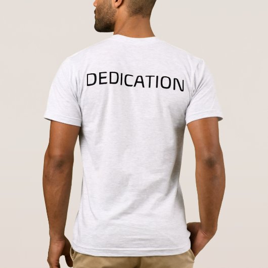 T-shirt Big D Dedication (Dos)