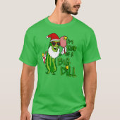 T-shirt Big Dill Pickball Père Noël (Devant)