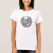 T-shirt big disco ball (Devant)