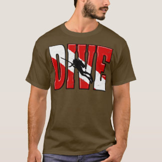 T-shirt Big Dive Plongée plongée plongée plongée pêche au