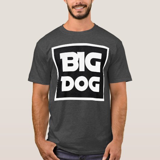 T-shirt Big Dog garçon rétro (Devant)