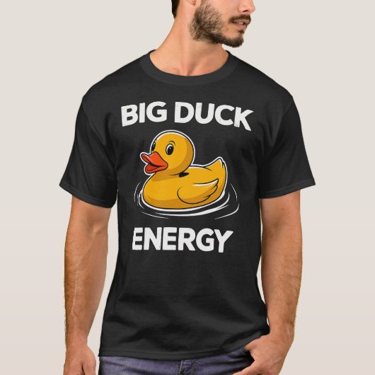 T-shirt Big Duck Energy Rubber Duck (Devant)