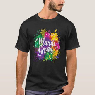 T-shirt Big Easy Vibes Mardi Gras Fat Tuesday New Orleans 