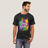 T-shirt Big Easy Vibes Mardi Gras Fat Tuesday New Orleans (Devant entier)