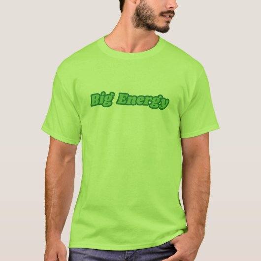 T-shirt Big Energy (Devant)