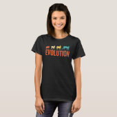 T-shirt Big Floppa Caracal Cat Meme Evolution_1 (Devant entier)