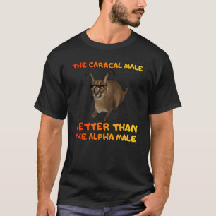 T-shirt Big Floppa Homme Big Meme Caracal Homme Cat