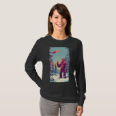 T-Shirt BIG FOOT ET UFO (Devant entier)