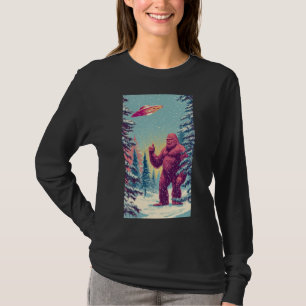 T-Shirt BIG FOOT ET UFO