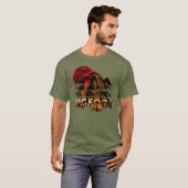 T-shirt Big Foot Mountain Man (Devant entier)