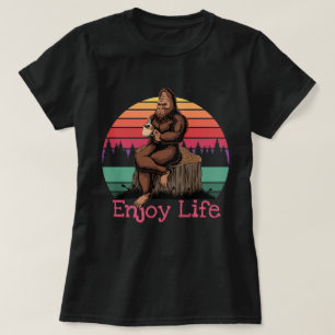 T-shirt Big Foot Profitez de la vie
