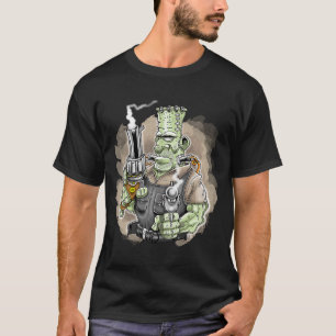 T-shirt Big Frankie Big Calibane Gun les années 50 Culture