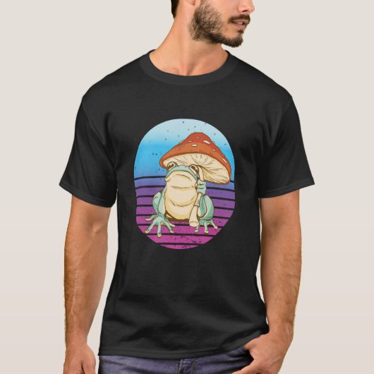 T-shirt Big Frog Mushroom Umbrella (Devant)