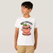 T-shirt Big Froot Funky Big Foot Pun (Devant entier)