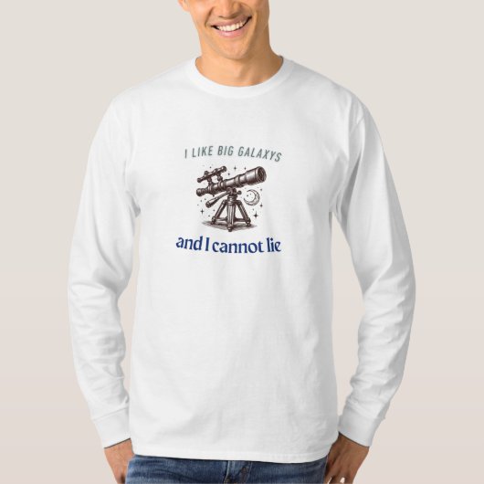 T-shirt Big Galaxys Funny Space (Devant)