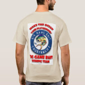 T-shirt Big Game Logo "Fishing Team" Long Sleeve Tee (Dos)