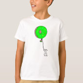 T-shirt Big Green Yum (Devant)