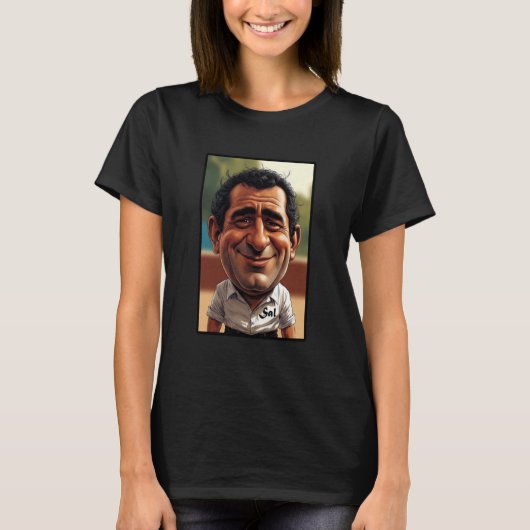 T-shirt Big Head Sal (Devant)