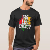 T-shirt Big Leo Zodiac Energy (Devant)