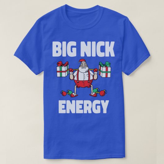 T-shirt Big Nick Energy Noël 1 (Design devant)