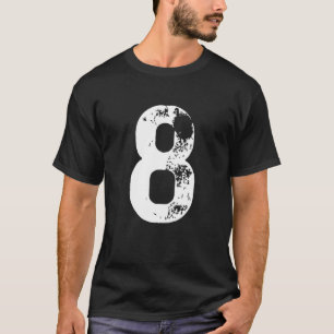 T-shirt Big Number 8