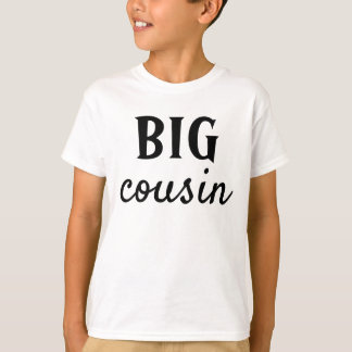T-shirt BIG ou LIL, frère cousin soeur personnalisée