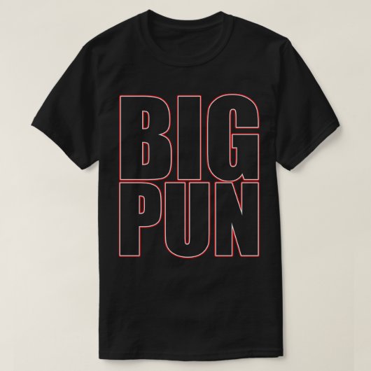 T-shirt BIG PUN Hip hop 90s Fan Art (Design devant)