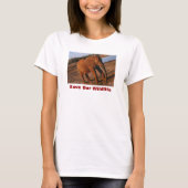 T-shirt Big Red Sauver notre faune (Devant)