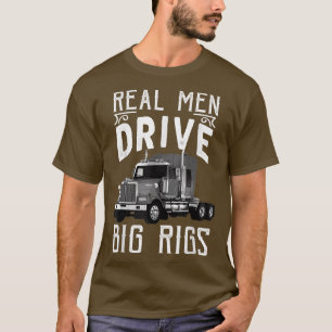 T-shirt Big Rigs Trucker et Camion Driver Tees