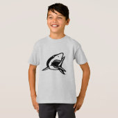 T-shirt Big Shark pour enfants (Devant entier)