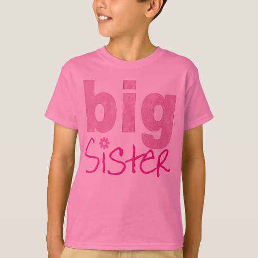 T-shirt Big Sis (Devant)