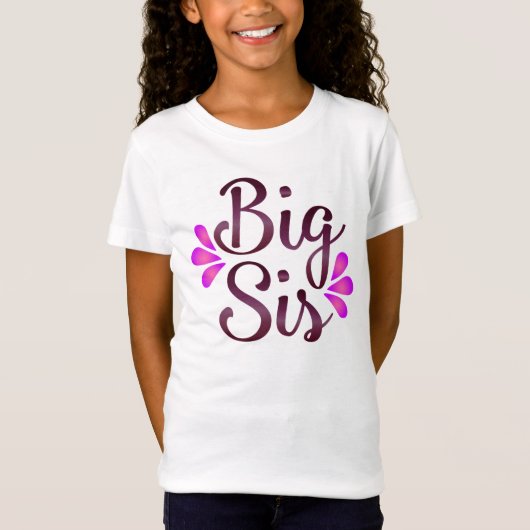 T-Shirt Big Sis (Devant)