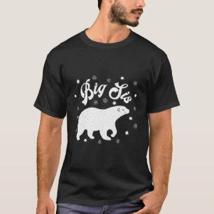 T-shirt Big Sis Bear Famille Pajama de Noël Pajama de Noël