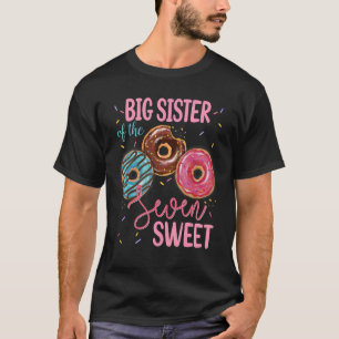 T-shirt Big Sister Of The Sweet Seven 7th Donut Anniversai
