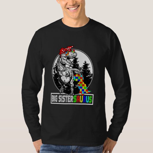 T-shirt Big Sistersaurus (Devant)