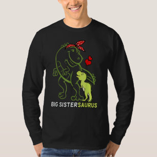 T-shirt Big Sistersaurus Soeur Dinosaur Bébé Fête des mère