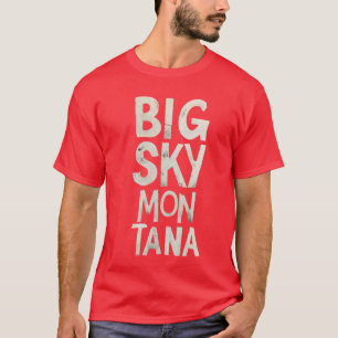 T-shirt Big Sky Montana