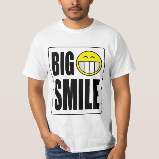 T-shirt Big Smile (Devant)