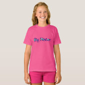 T-shirt Big Soeur - Customisé (Devant entier)