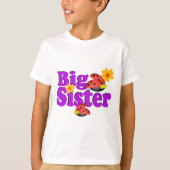 T-shirt Big Soeur Ladybug (Devant)