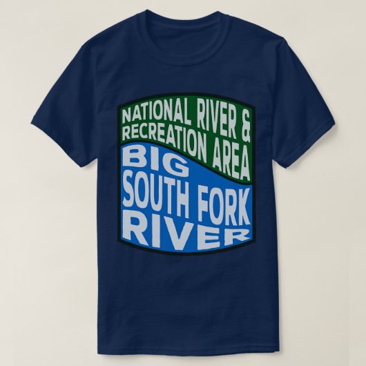 T-shirt Big South Fork National River and Recreation Area (Design devant)