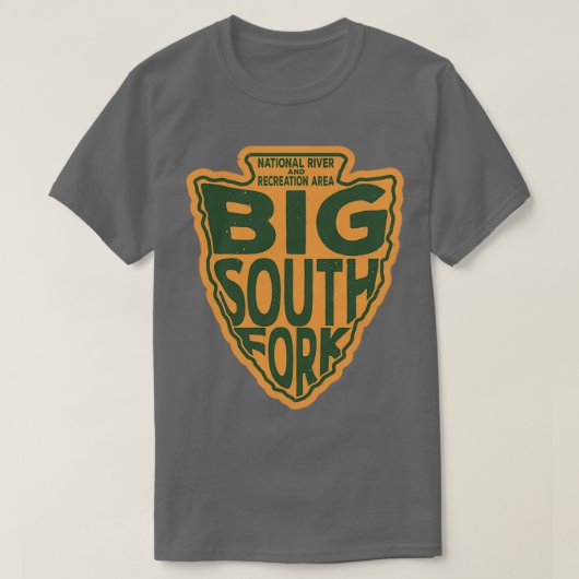T-shirt Big South Fork National River and Recreation Area  (Design devant)