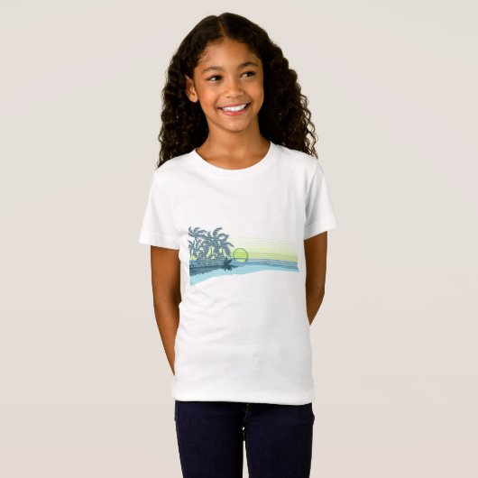 T-Shirt Big Sunset Band Tee (Devant entier)